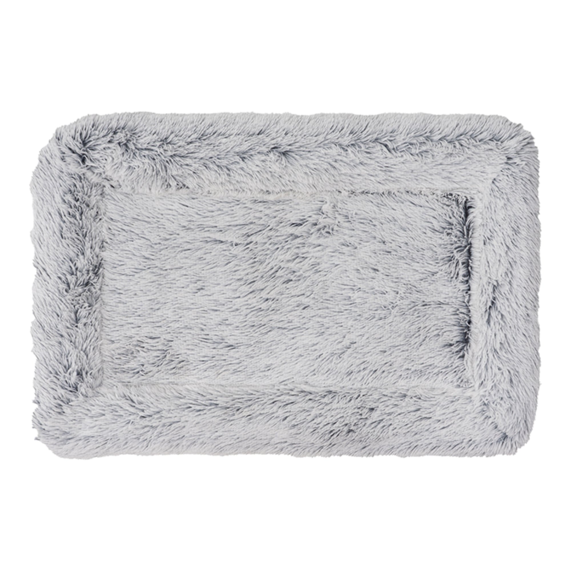 Tall Tails Dog & Cat Grey Cuddle Crate Bed, Large