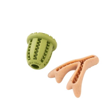 Tall Tails Dog Enrichment Antler & Acorn 12 Inches